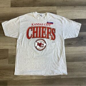 Vintage Kansas City Chiefs T-Shirt Size XL 1994 NFL Football Single Stitch